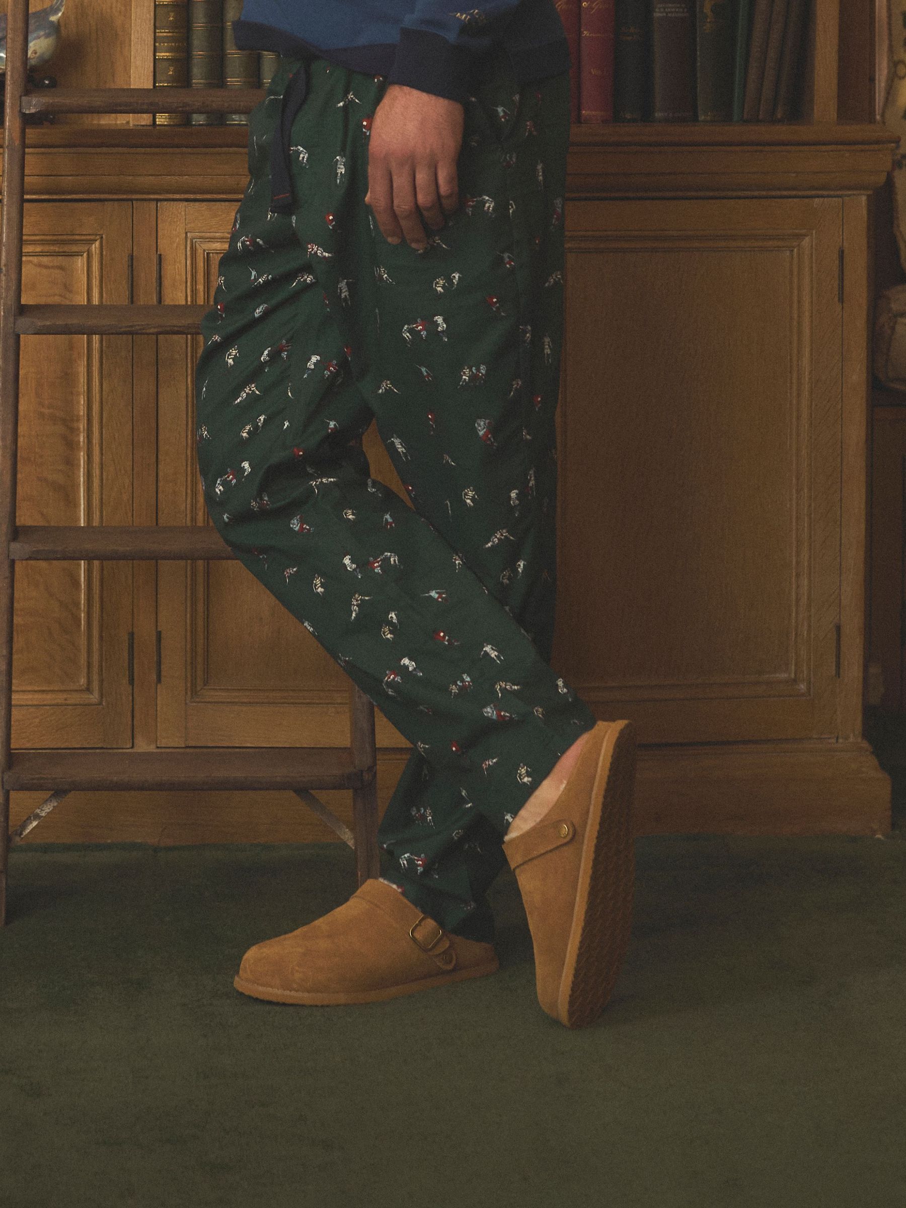 Dozer Green Pyjama Bottoms (AU9568) | £40
