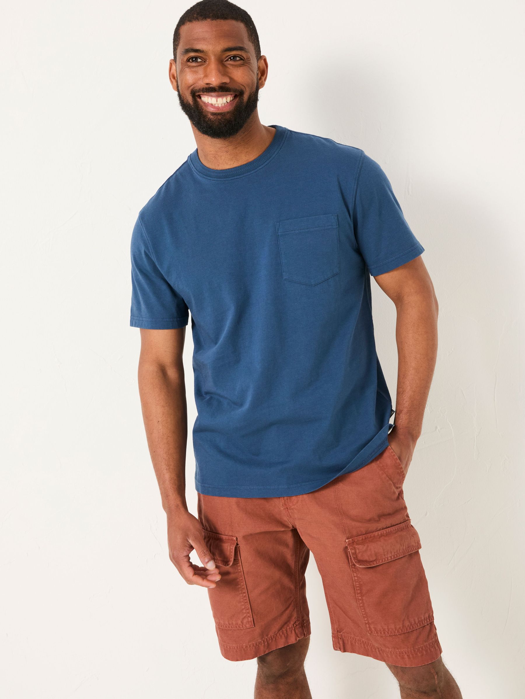 Cove French Navy Cove Pocket Tshirt (AV2522) | £25