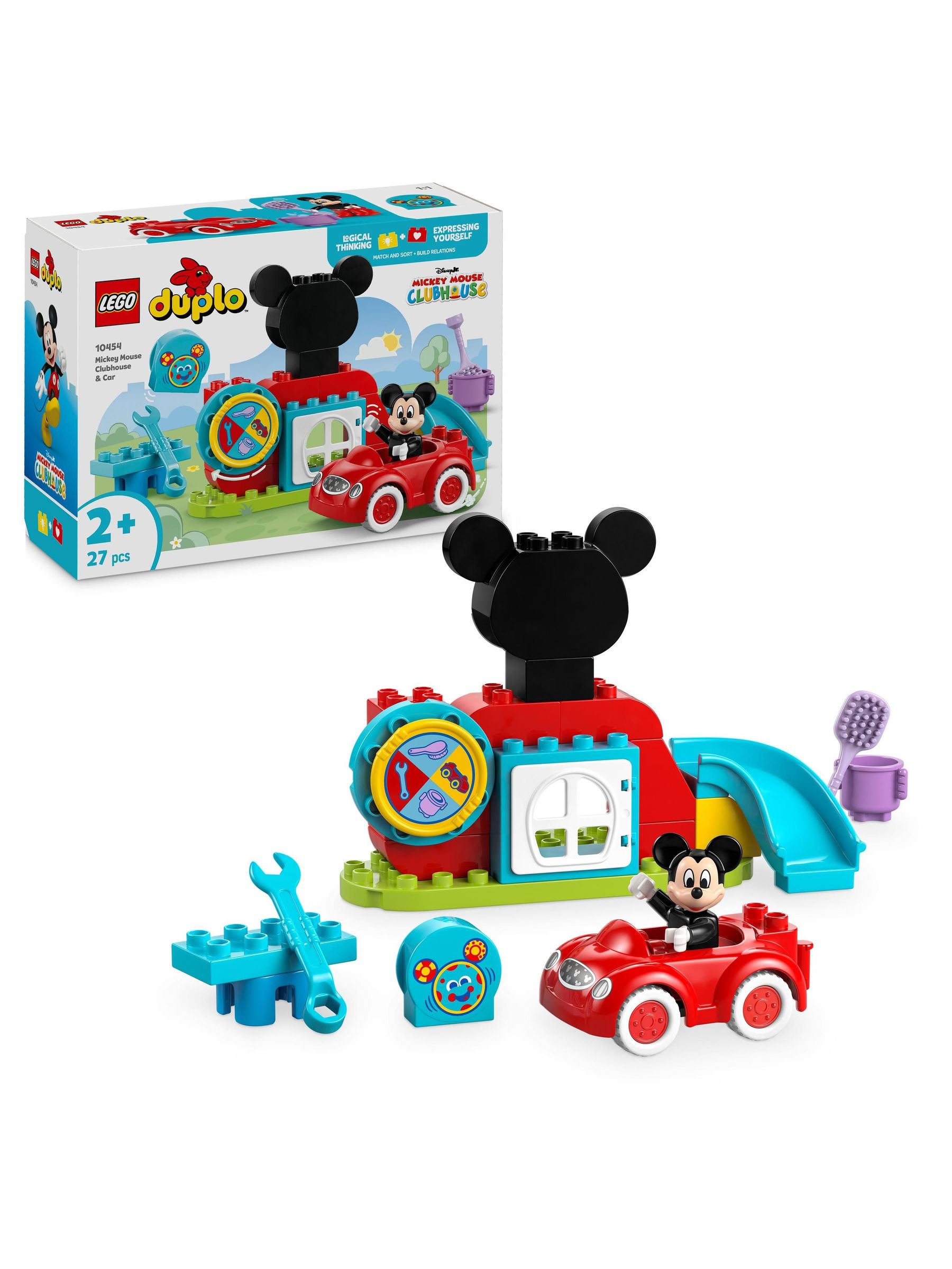 Lego Disney Mickey Mouse Clubhouse And Car 10454 (AV3611) | £18