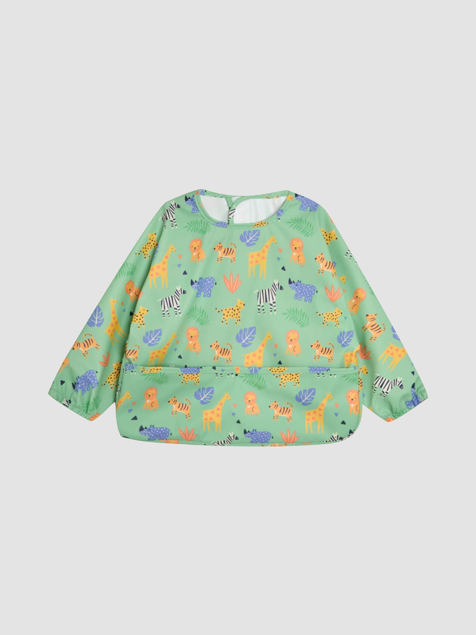 Green Safari Sleeved Bib (AV5216) | £10