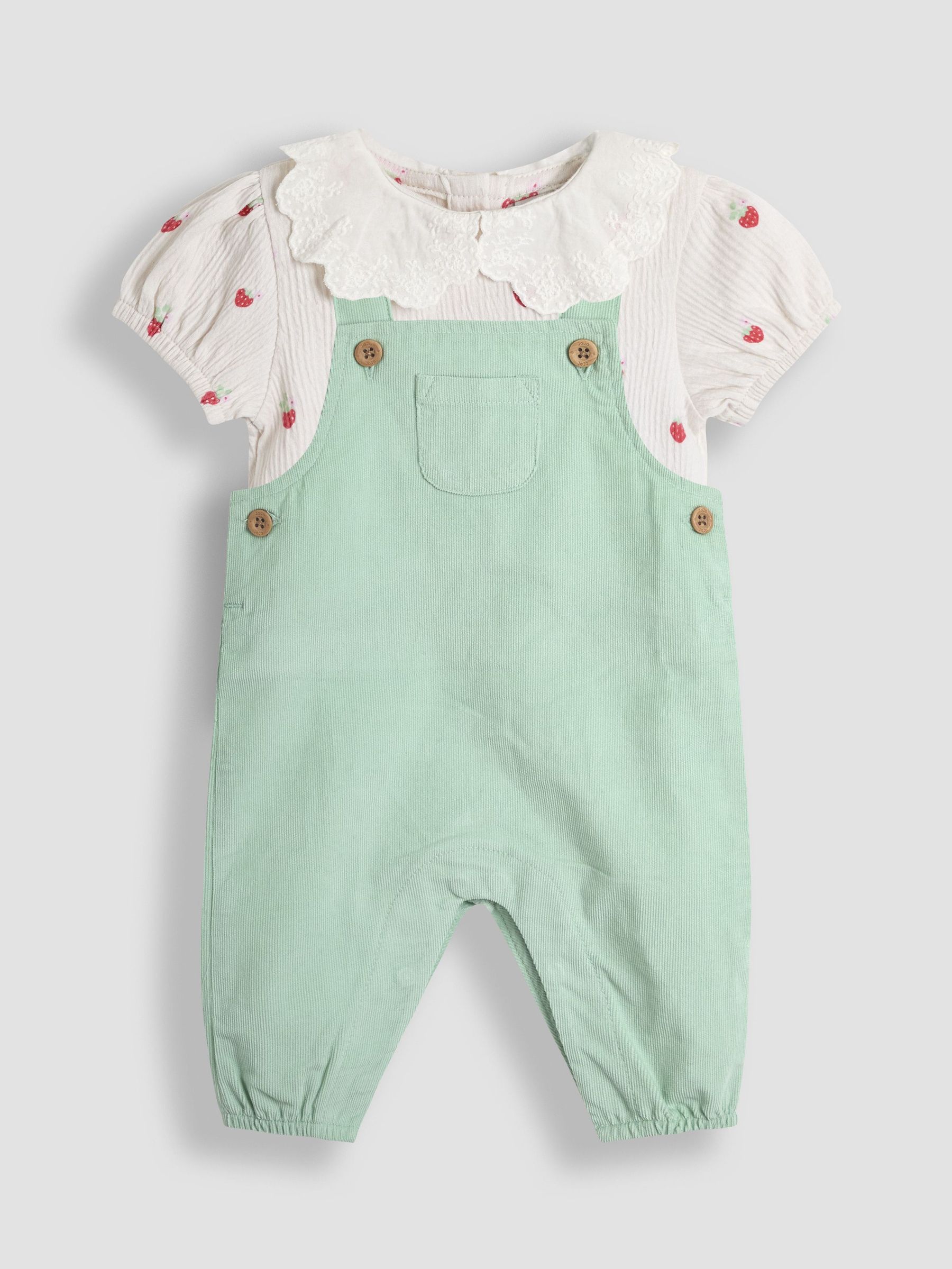 Green Dungaree Set (AV5341) | £30 - £32