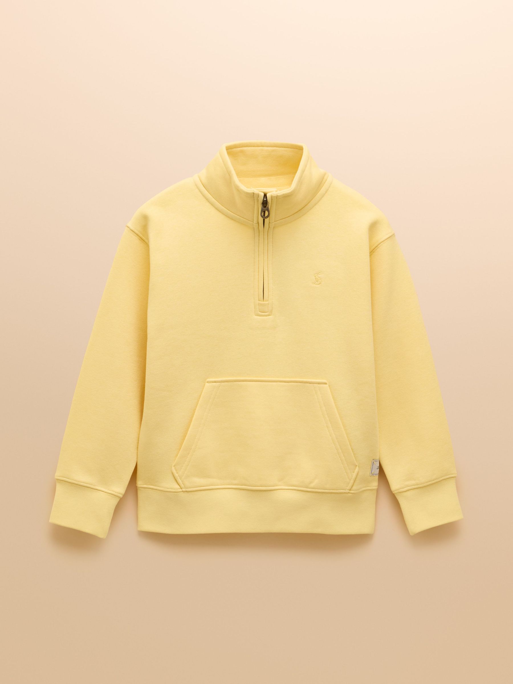 Alfie Yellow Quarter Zip Sweatshirt (AV7450) | £24 - £30