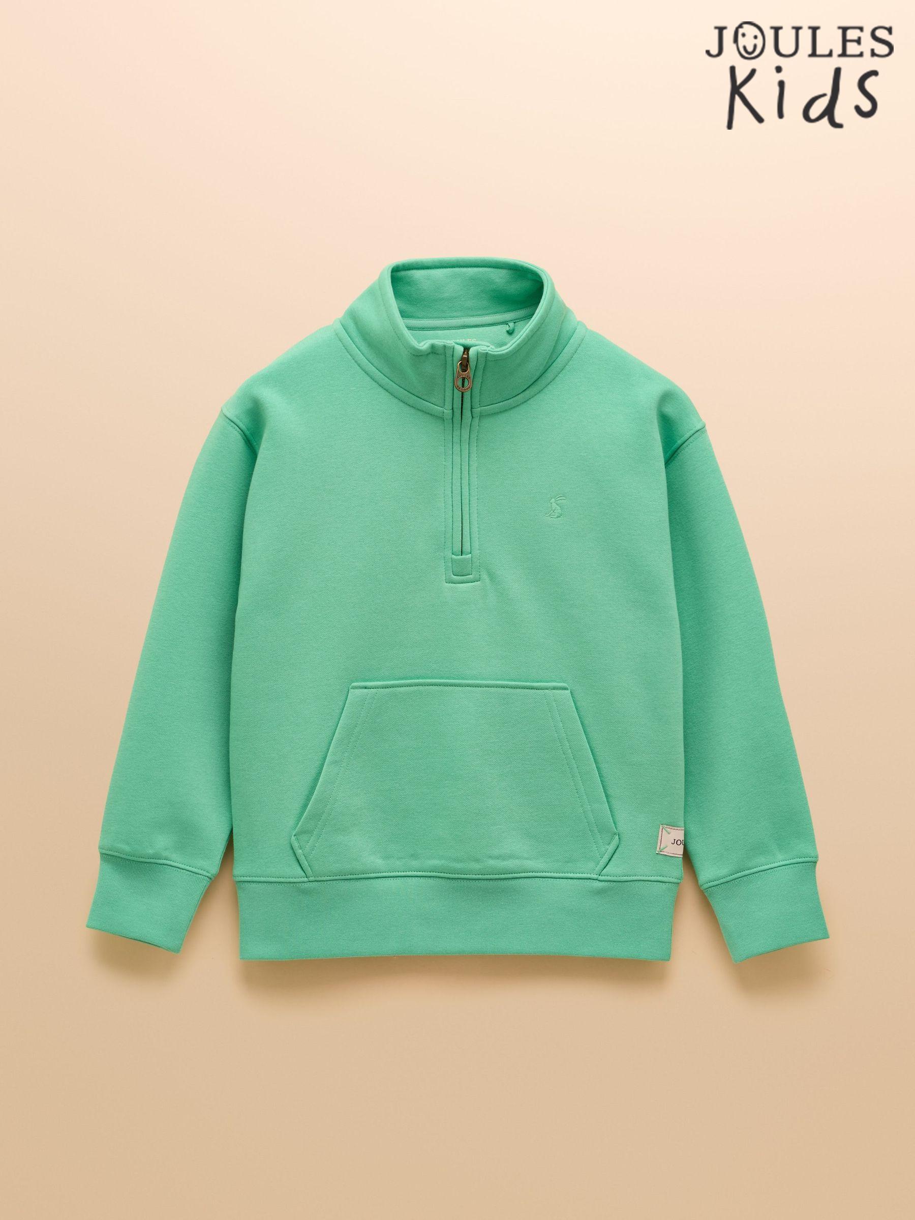 Alfie Green Quarter Zip Sweatshirt (AV7451) | £24 - £30
