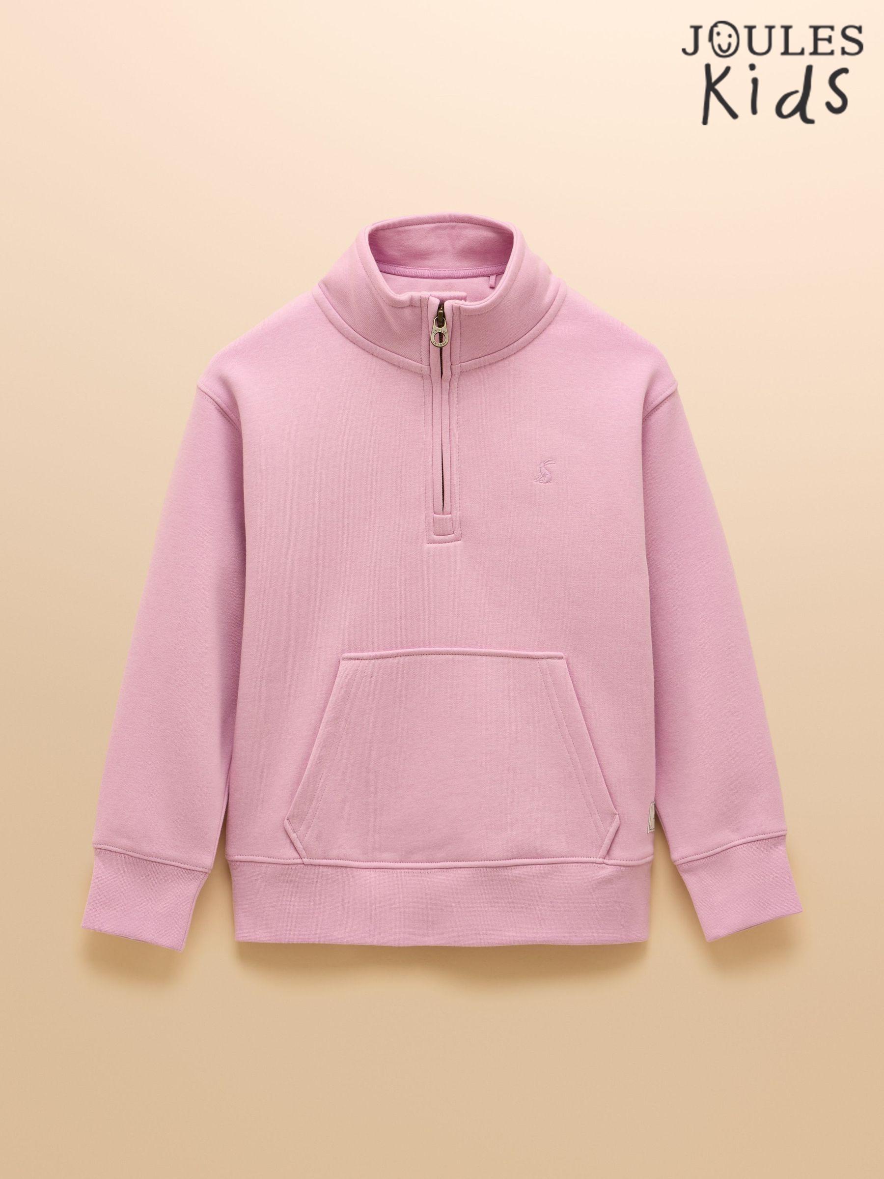 Alfie Purple Quarter Zip Sweatshirt (AV7456) | £24 - £30