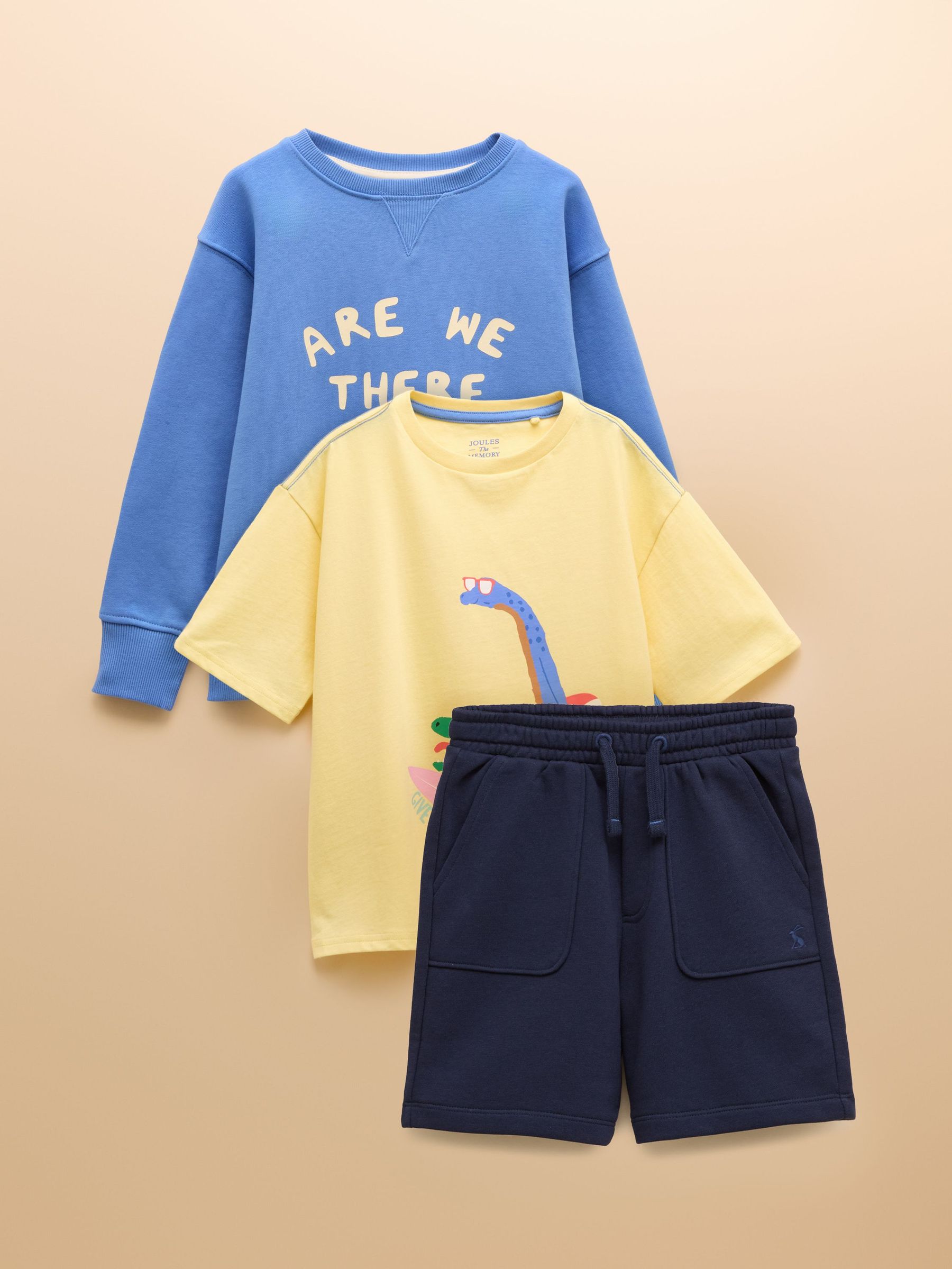 Boys' Top To Toe Multi Sweat Short and Top Set (AV7501) | £34 - £37