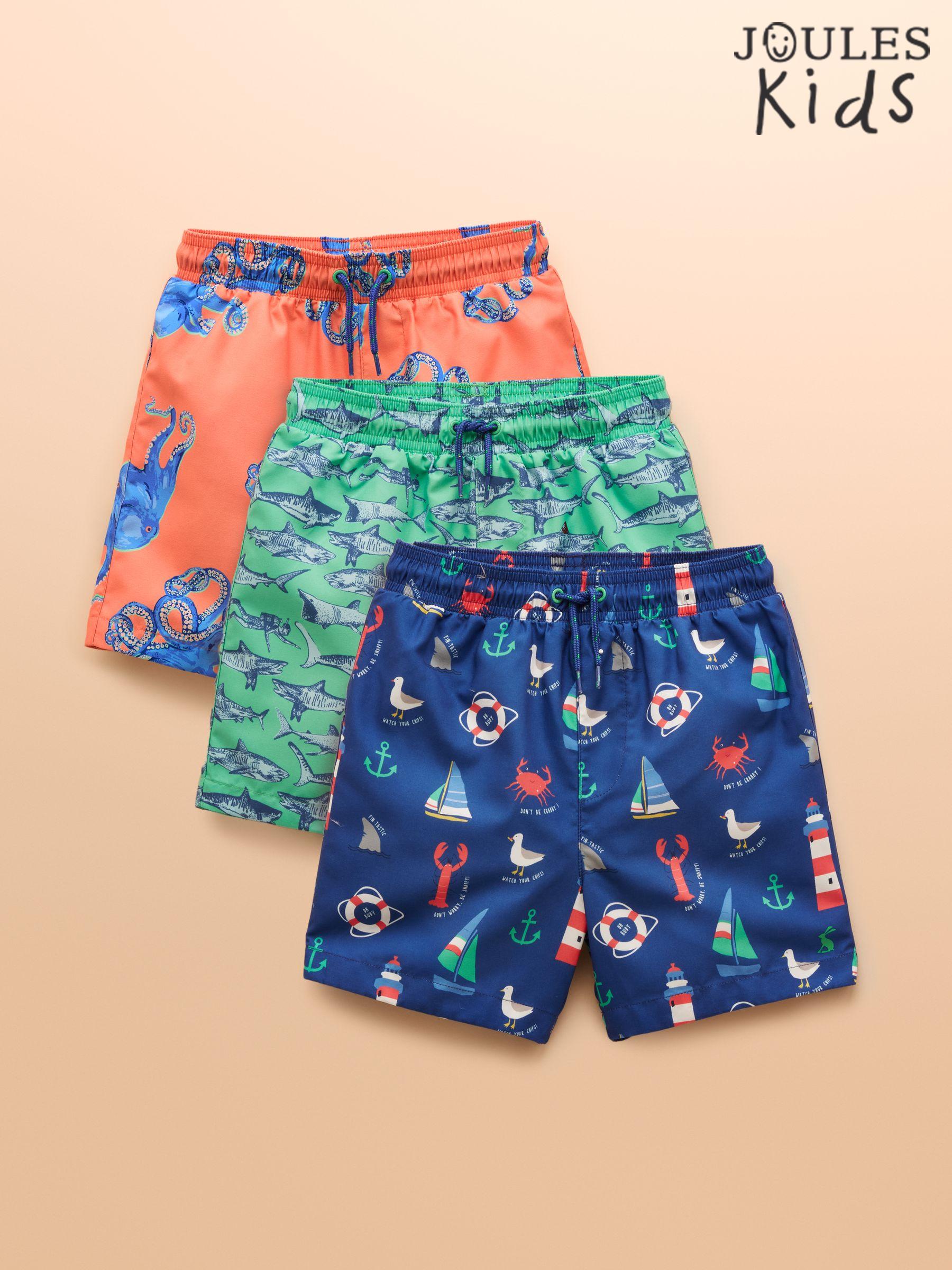 Ocean Multi Pack Of Three Swim Shorts (AV7520) | £38 - £40