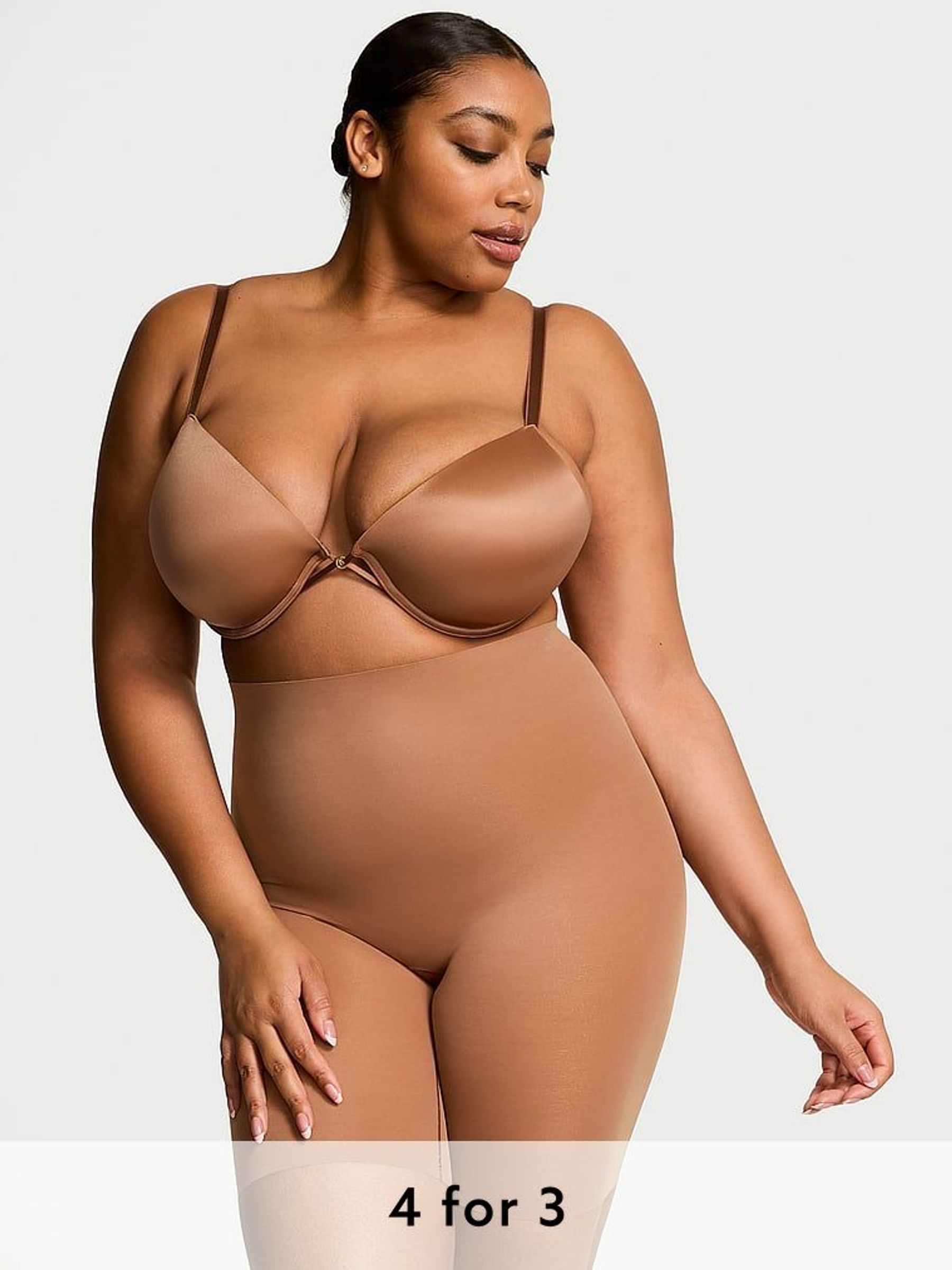 Caramel Nude Mid Thigh Shaping SheerSmoothing™ Knickers (AV7560) | £29