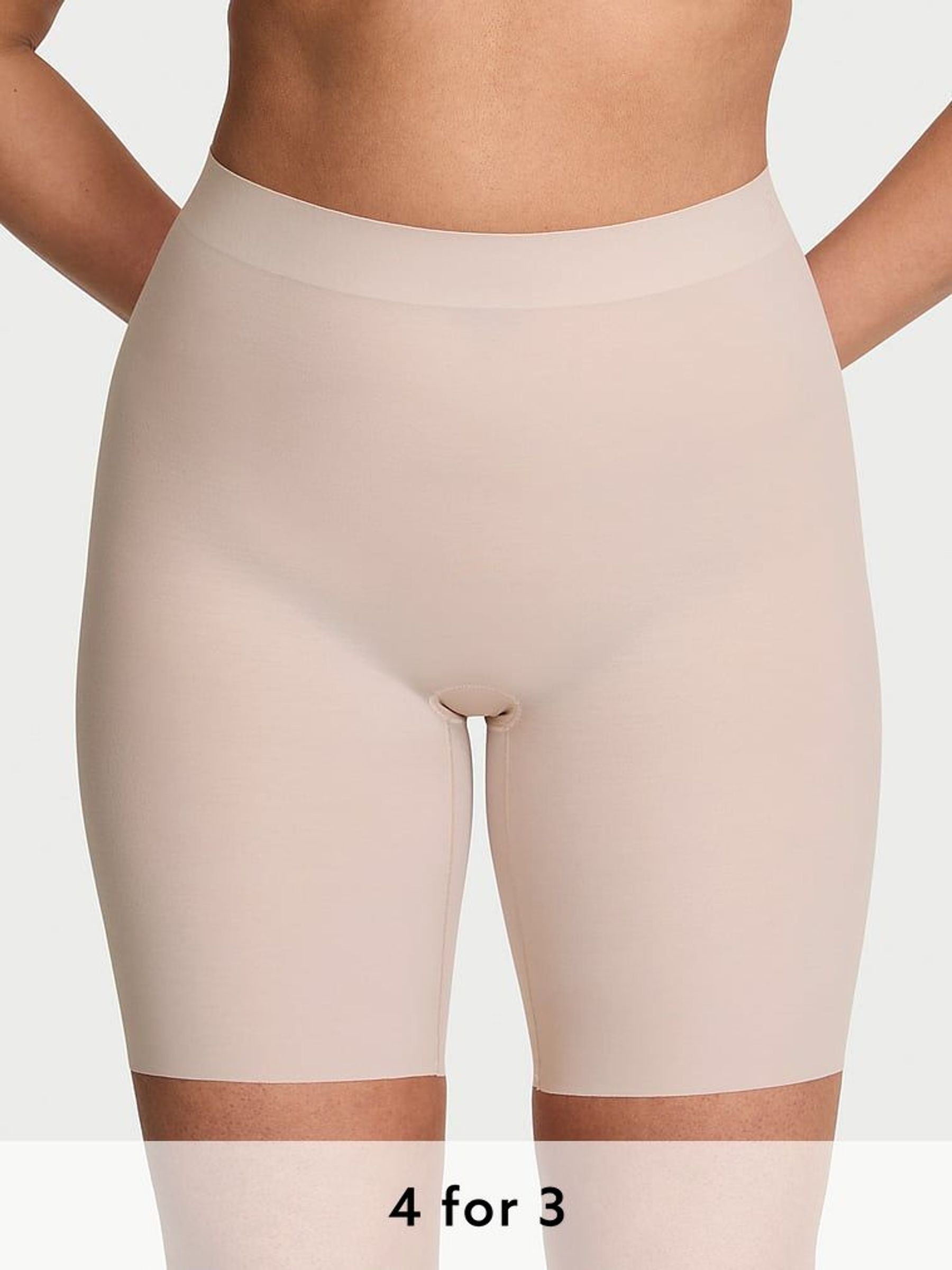 Glaze Nude Mid Thigh Shaping SheerSmoothing™ Knickers (AV7572) | £29