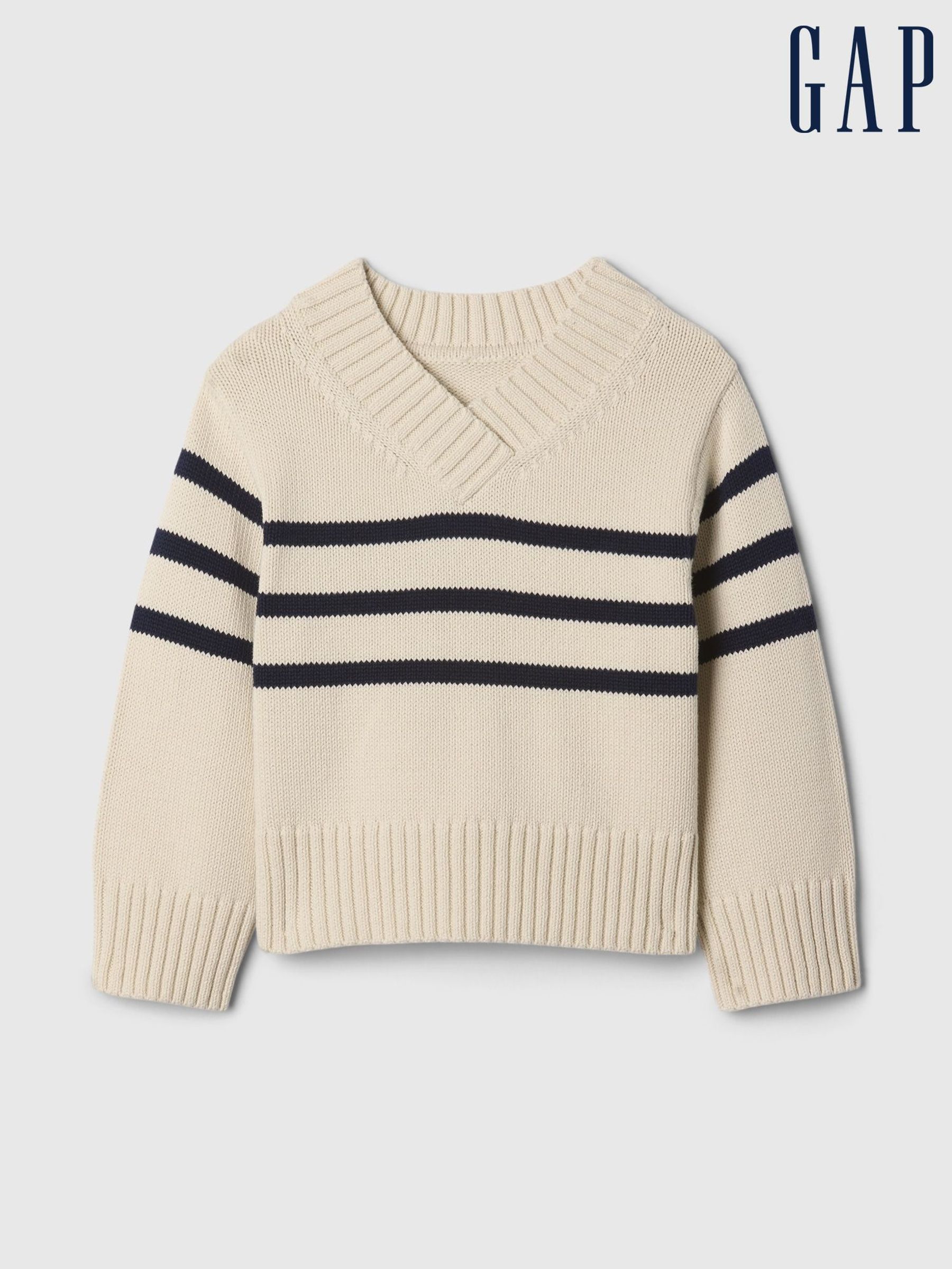 Beige 247 Split-Hem Boxy Jumper (6mths-5yrs) (AV8424) | £25