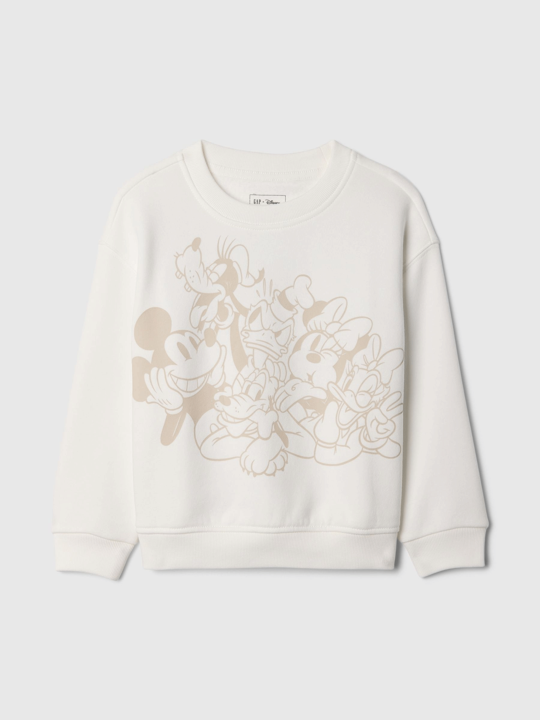 White Mickey Mouse & Friends Disney Vintage Soft Graphic Sweatshirt (6mths-5yrs) (AV8474) | £25