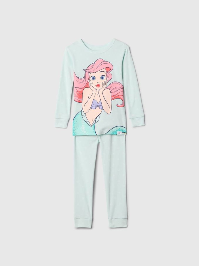 Green Ariel Disney Princess Brushed Cotton Pyjamas (12mths-5yrs) (AV8485) | £25