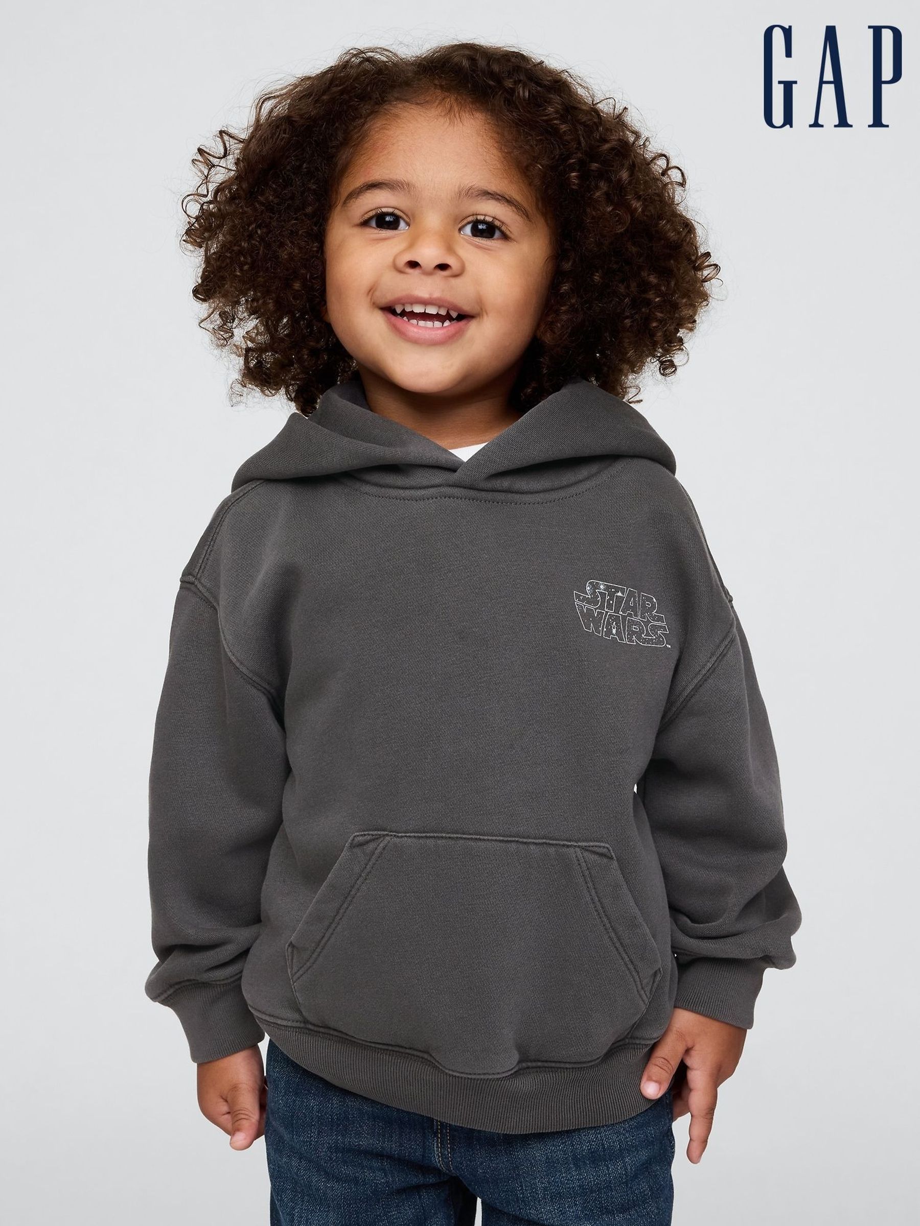 Black Darth Vader Vintage Soft Star Wars Hoodie (6mths-5yrs) (AV8519) | £35