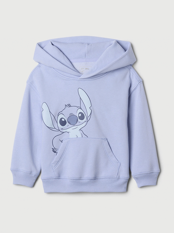 Blue Stitch Disney Vintage Hoodie (6mths-5yrs) (AV8520) | £30