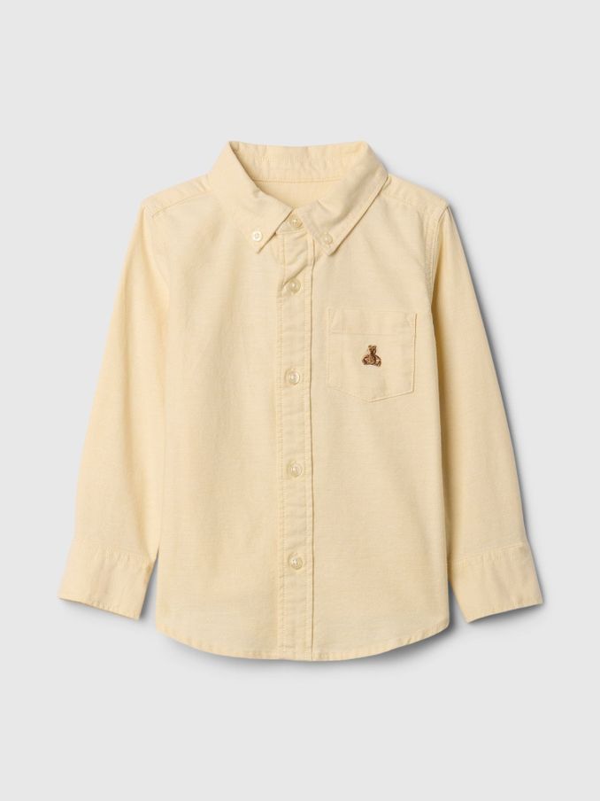 Yellow Brannan Bear Oxford Shirt (6mths-5yrs) (AV8546) | £16