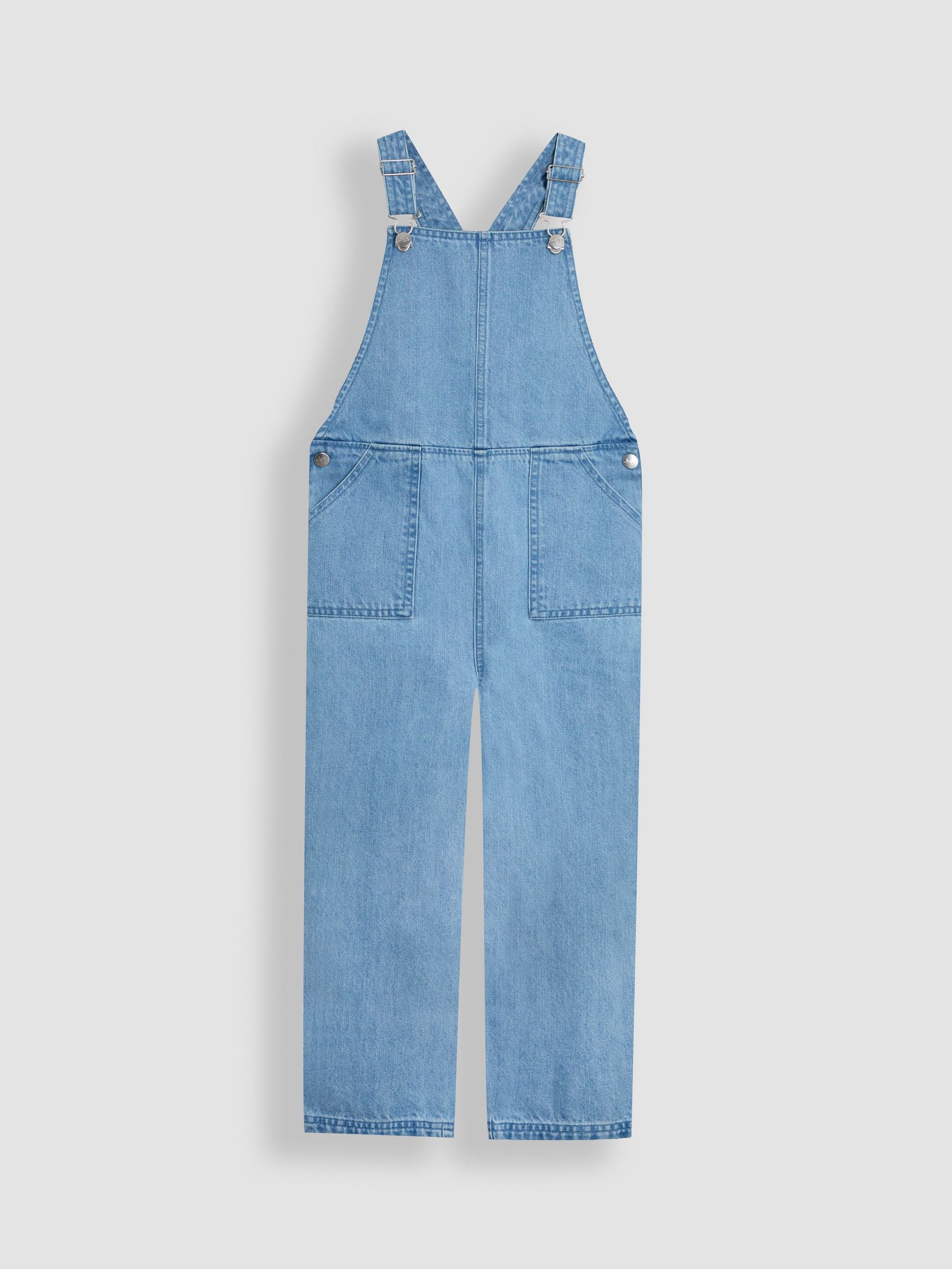 Denim Blue Classic Straight Leg Dungarees (AW0091) | £28 - £29