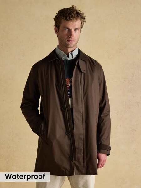 Sandford Brown Waterproof Raincoat