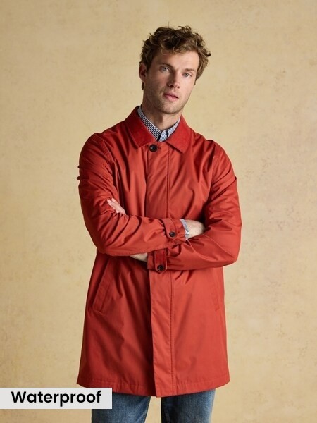Sandford Orange Waterproof Raincoat