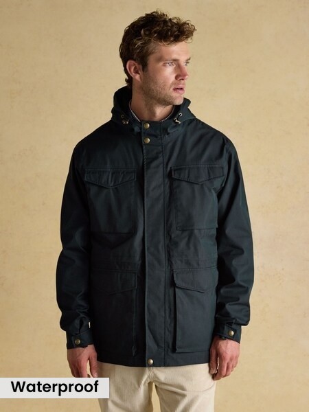 Portman Navy Waterproof Raincoat