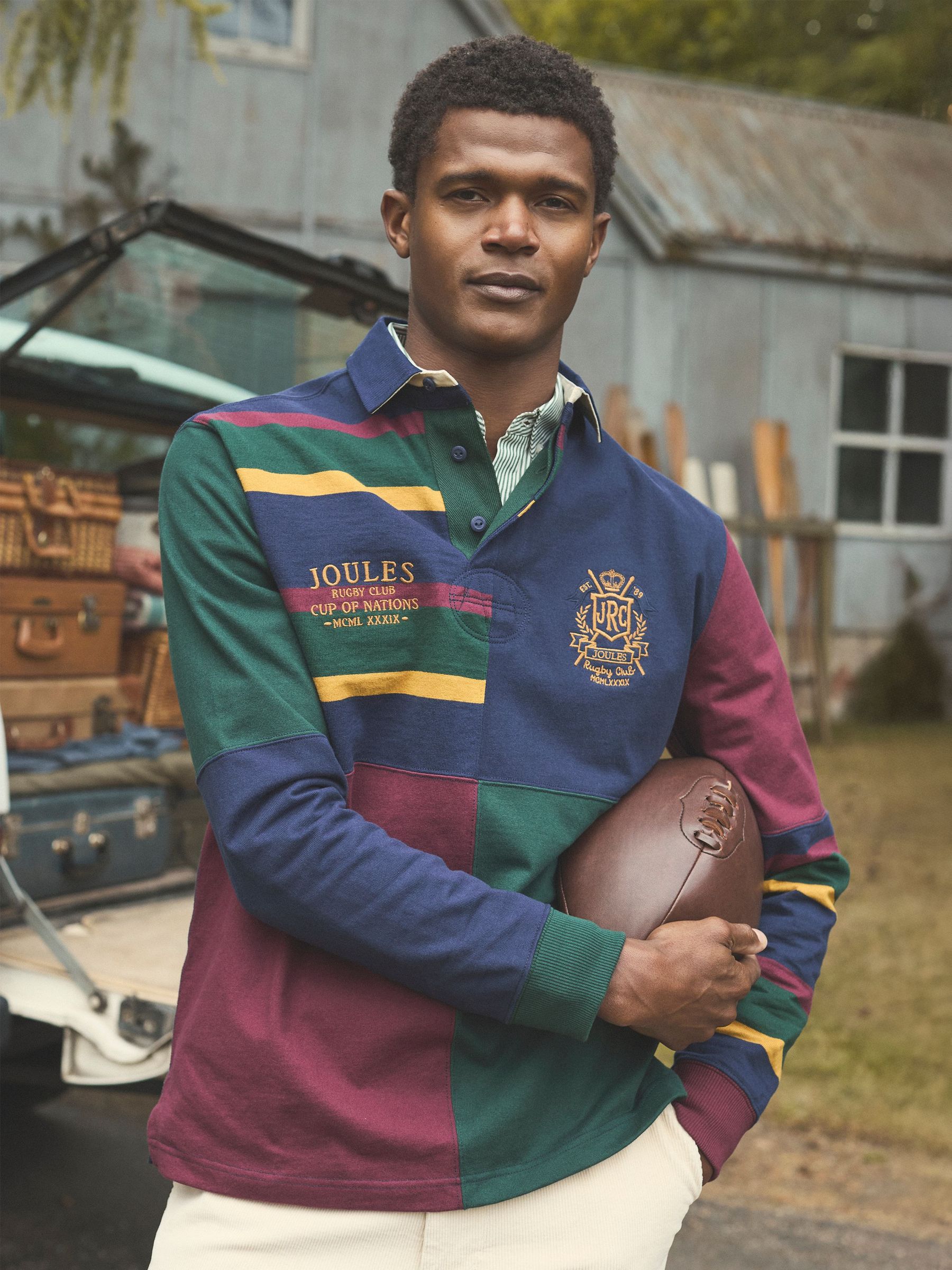Harlequin Rugby Club Multi Long Sleeve Shirt (AW4169) | £70