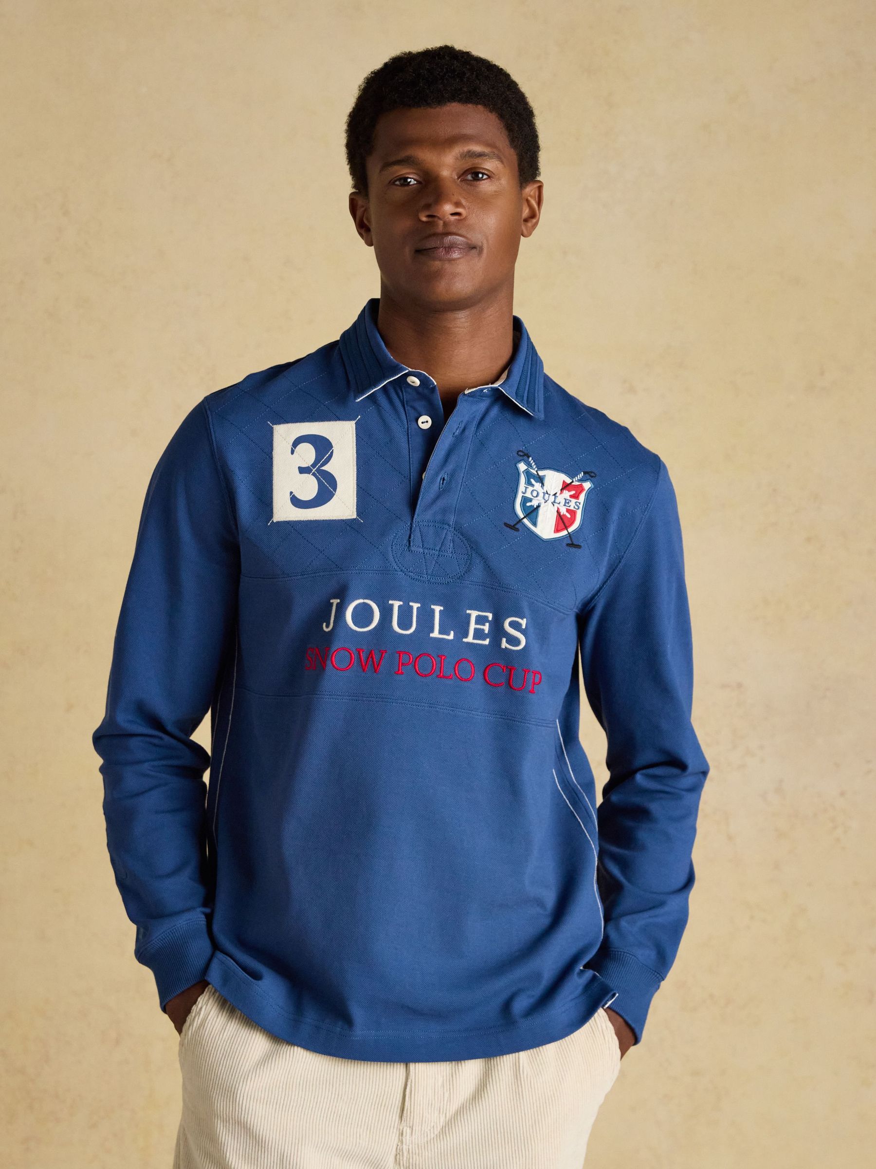 Alpine Blue Classic Fit Cotton Polo Shirt