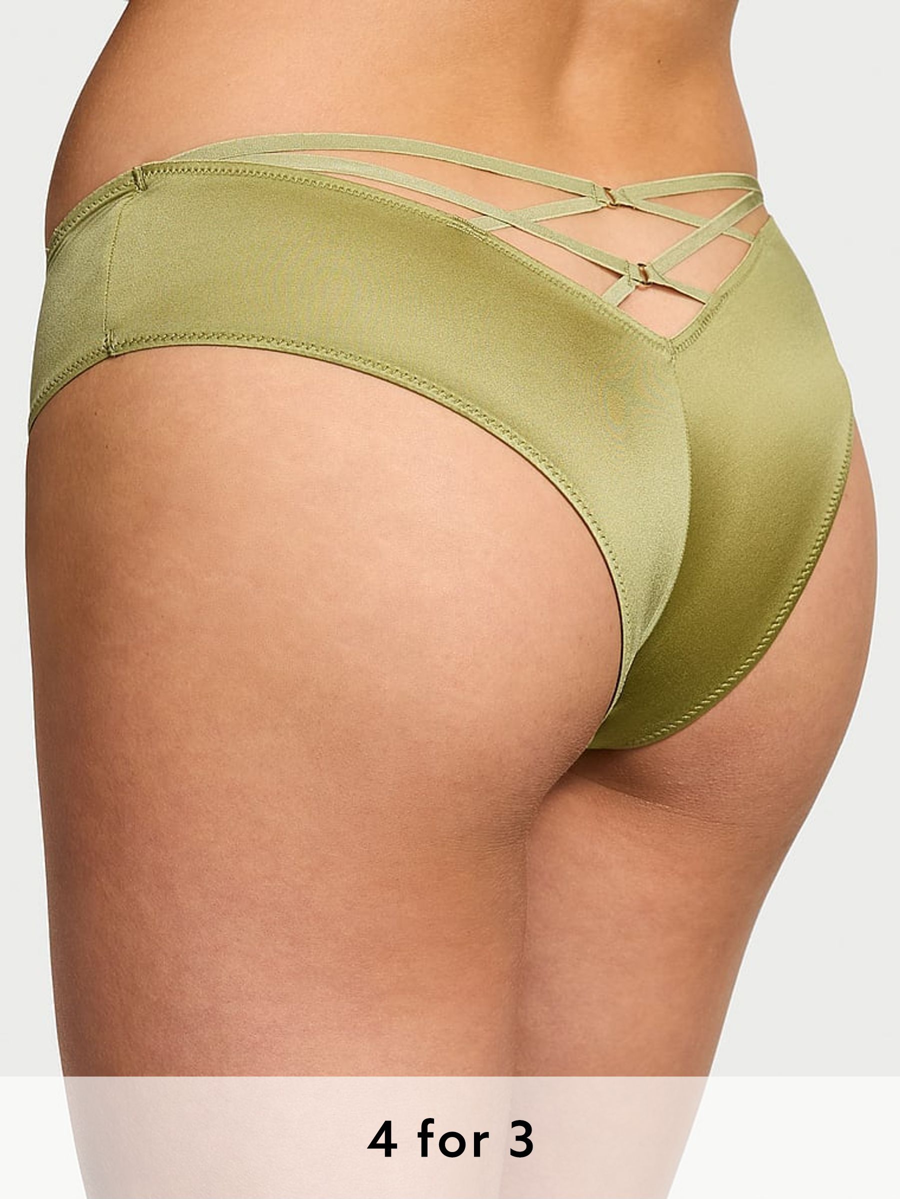 Moss Green Cheeky Knickers (AW6302) | £14
