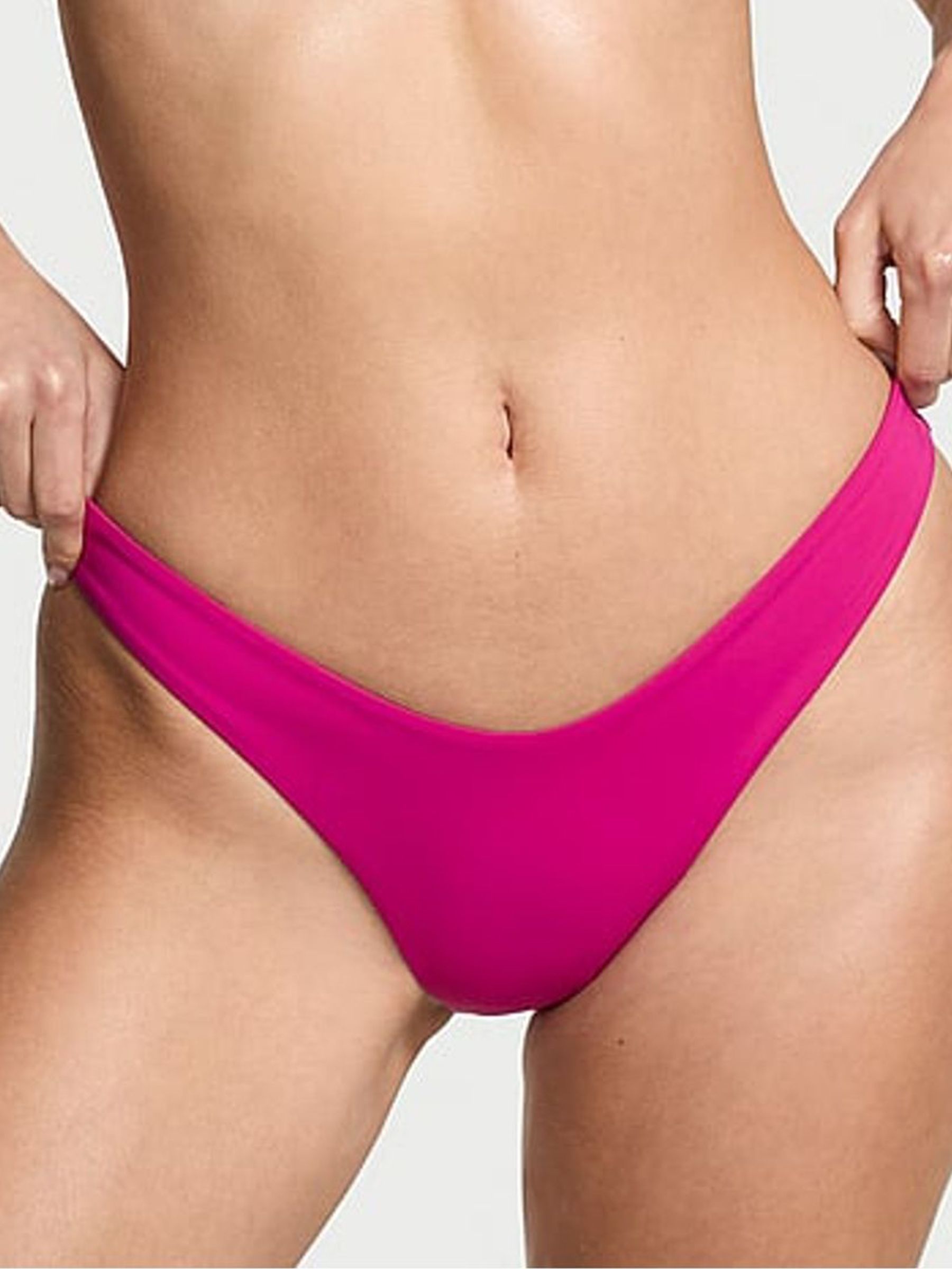 Berry Blush Pink Brazilian Bikini Bottoms (AW6305) | £34