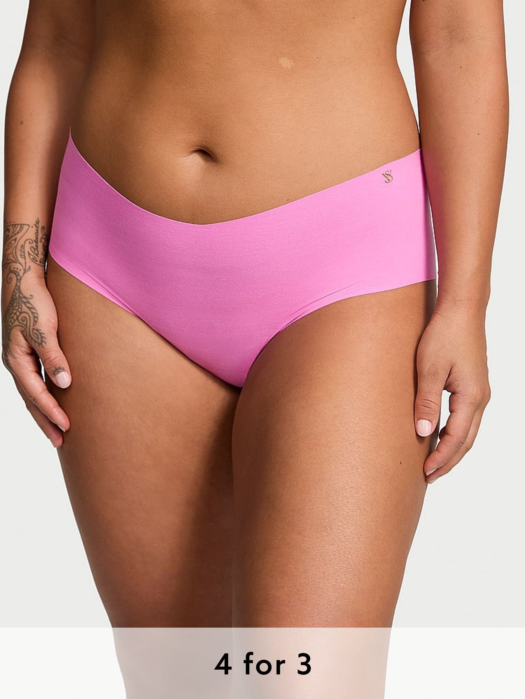 New Peony Pink Cheeky Knickers (AW6311) | £9