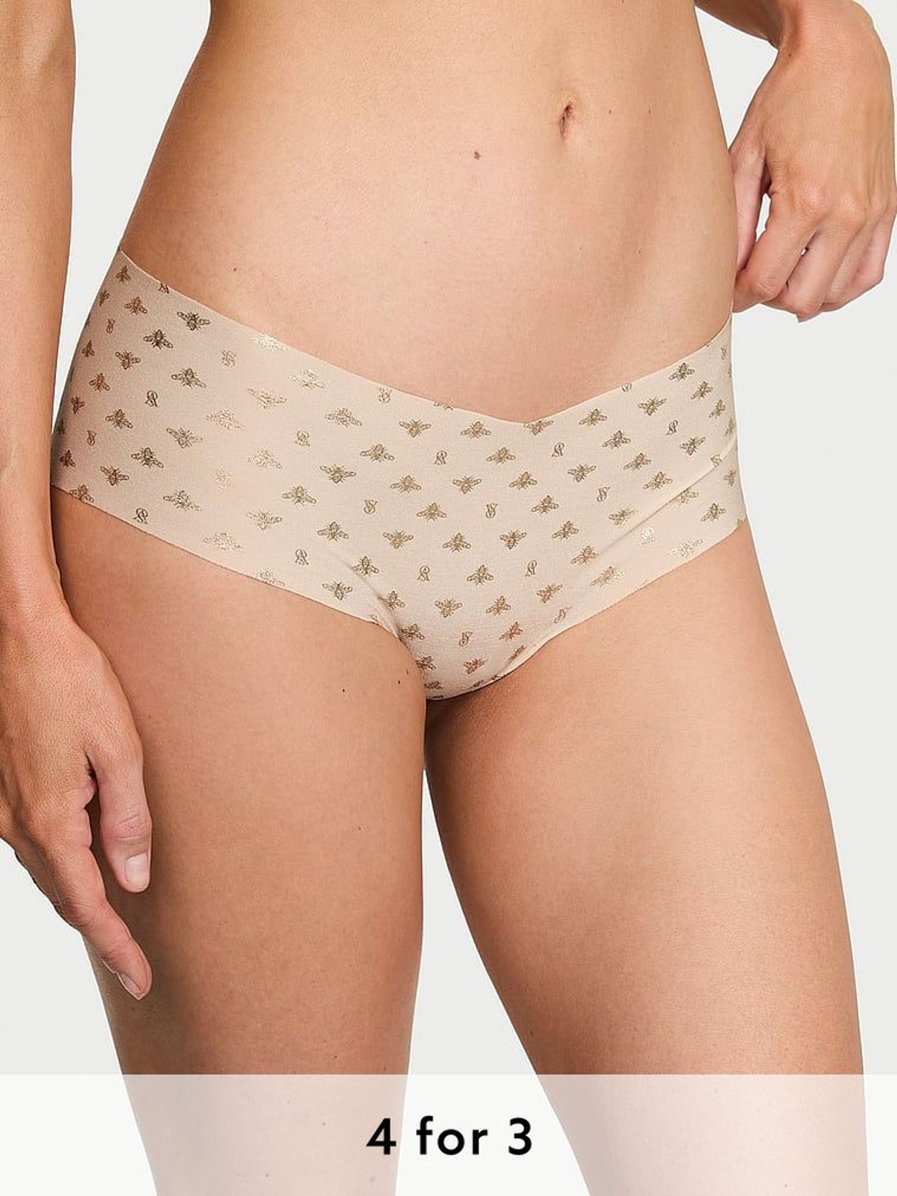 Marzipan Nude Bees Cheeky Knickers (AW6353) | £9