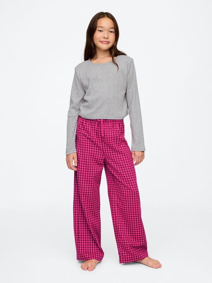 Grey Long Sleeve Pyjamas (4-13yrs) (AW9332) | £12