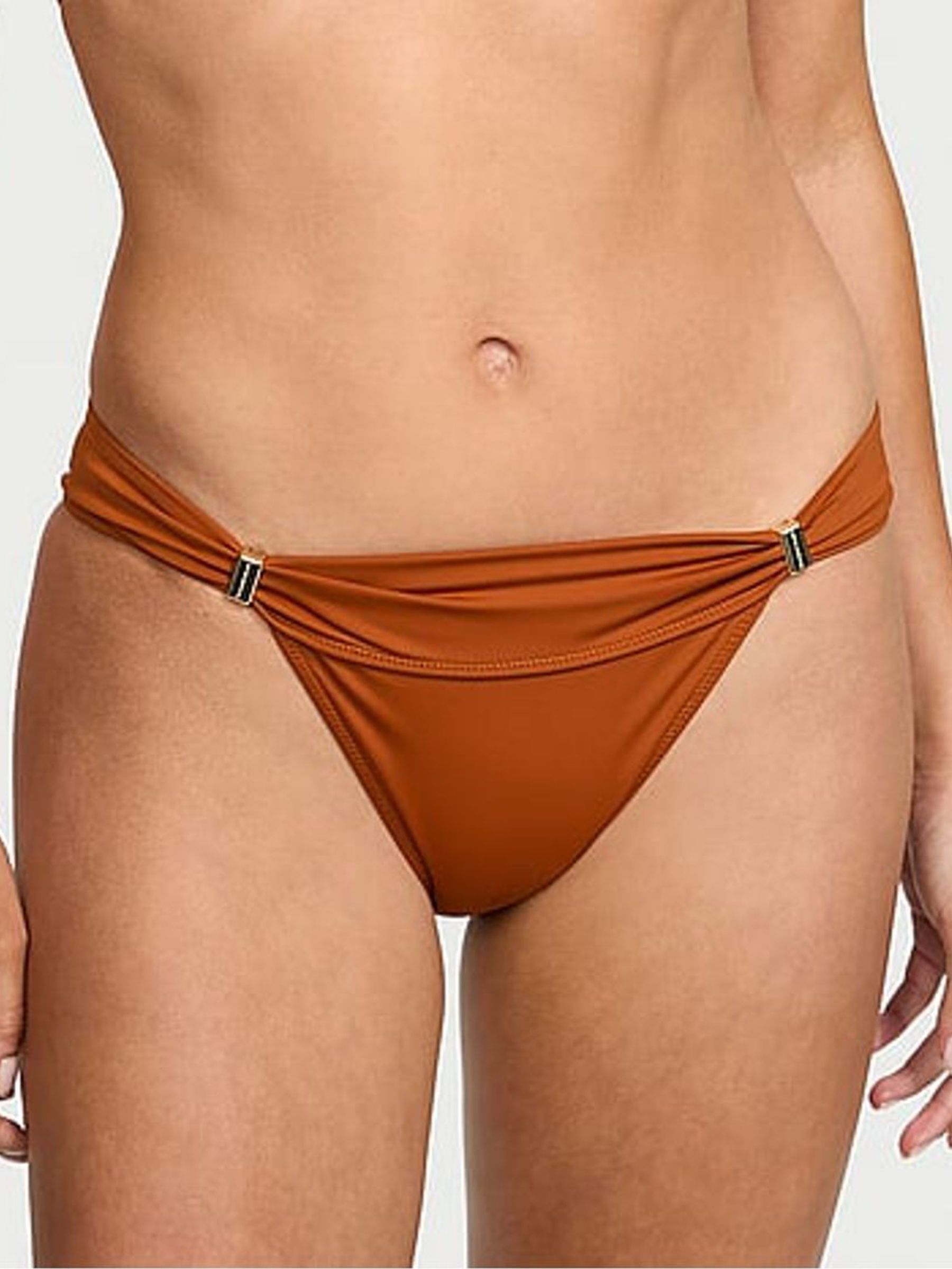 Cinnamon Brown Bikini Bottoms (AY0149) | £39