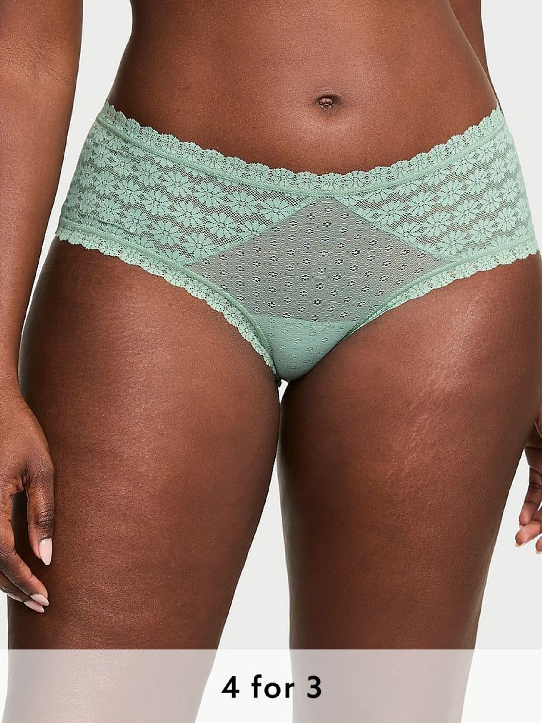 Seasalt Green Cheeky Knickers (AY0446) | £9