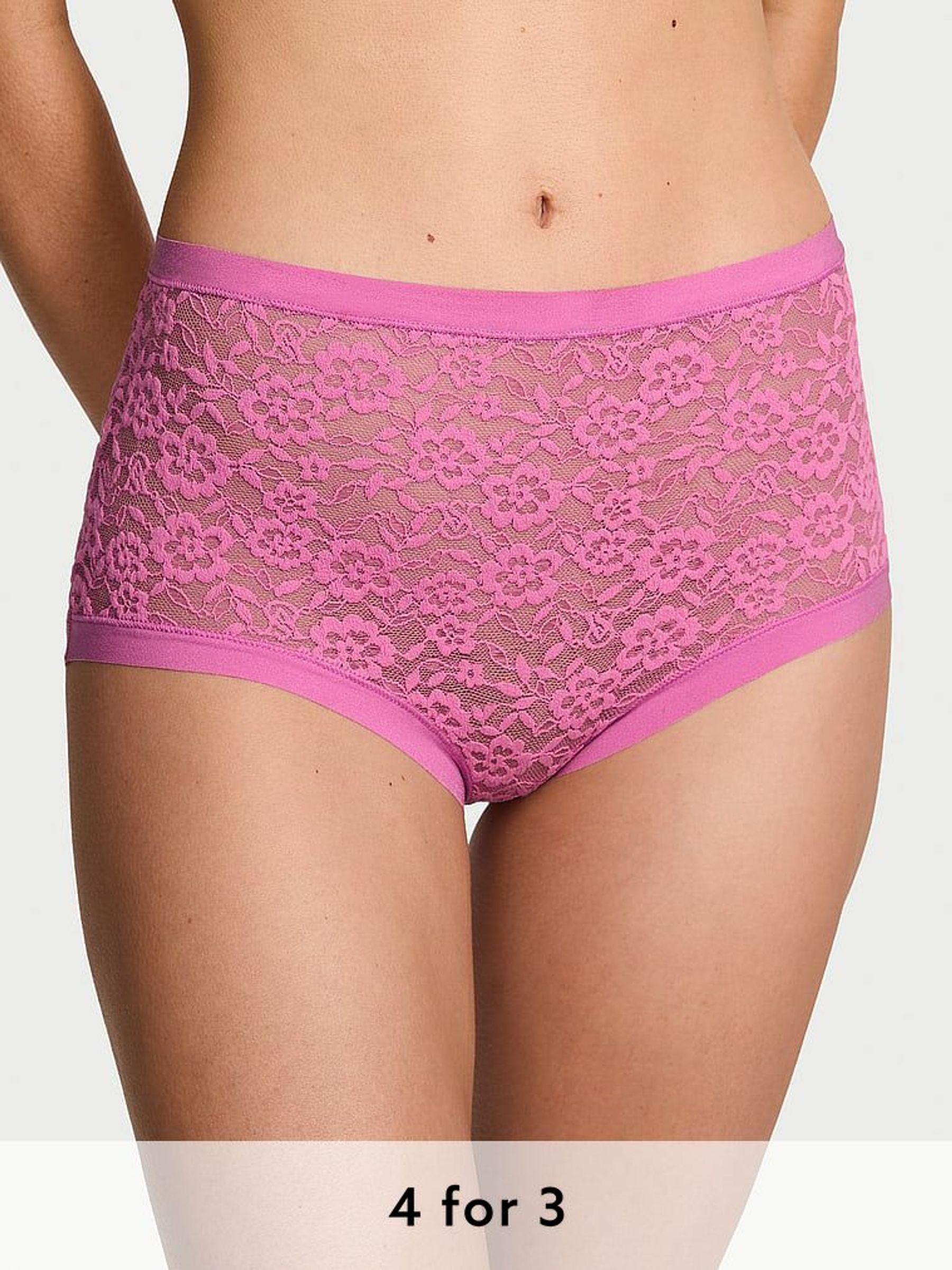 Cocktail Purple Brief Knickers (AY0462) | £9