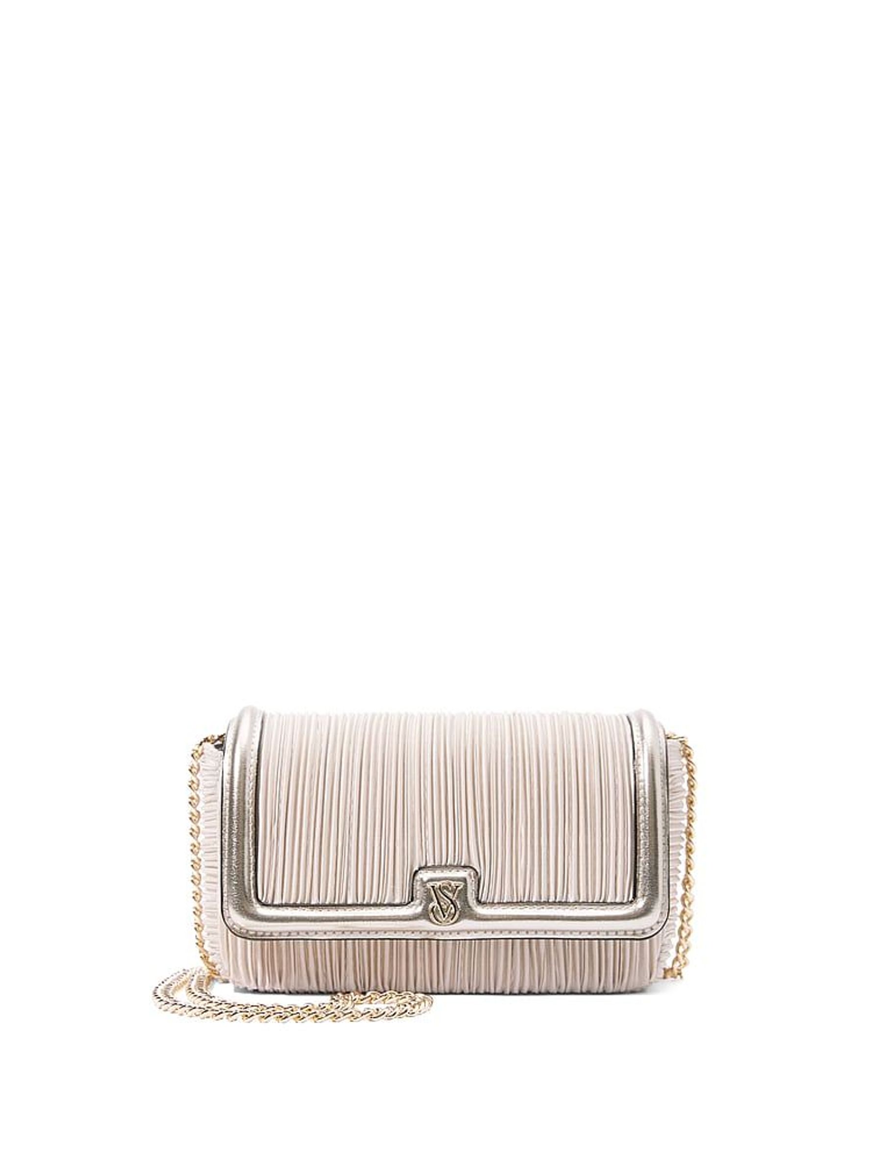 Gold Champagne Crossbody Bag (AY0497) | £55