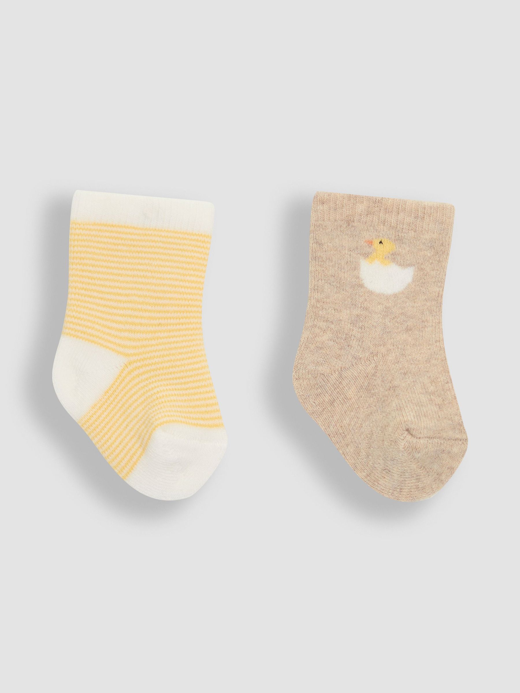 Yellow 2-Pack Baby Socks (AY1368) | £7.50