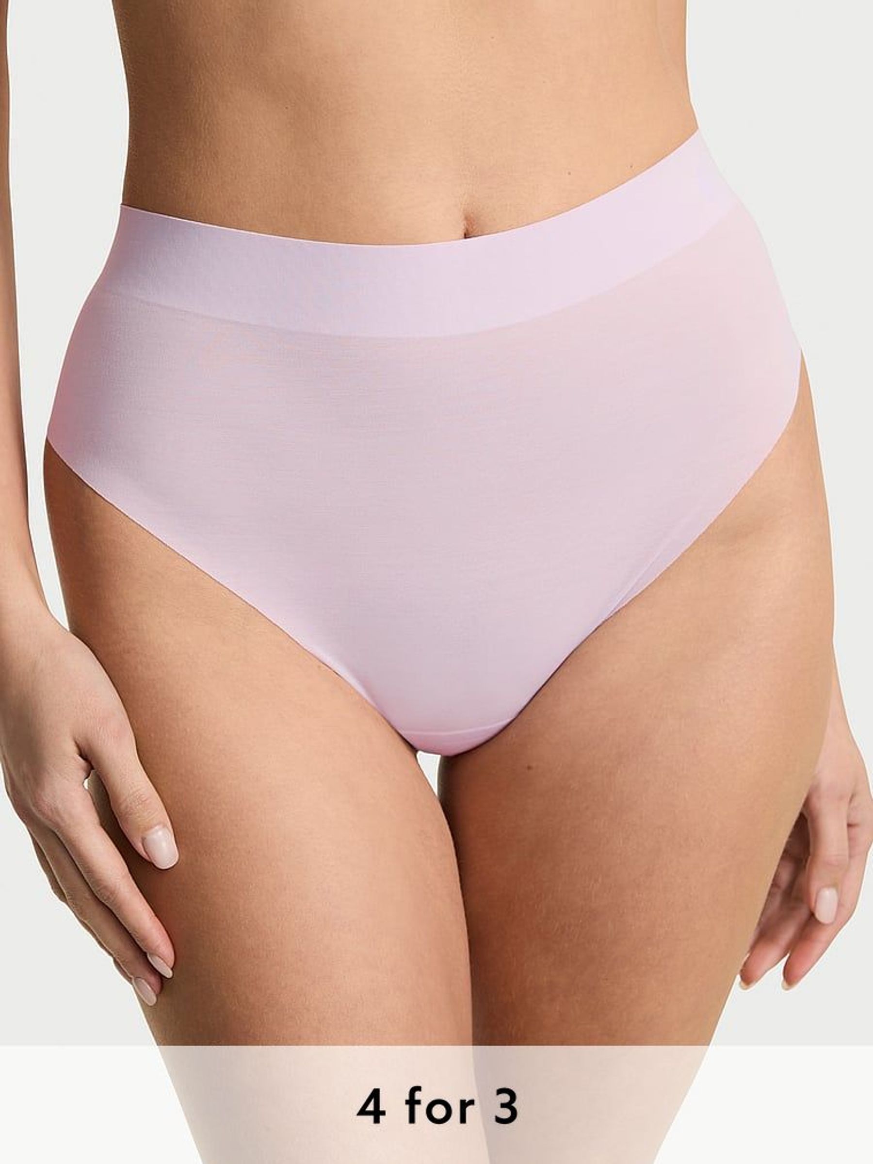 Delicate Violet Purple Thong Shaping SheerSmoothing™ Knickers (AY1518) | £20