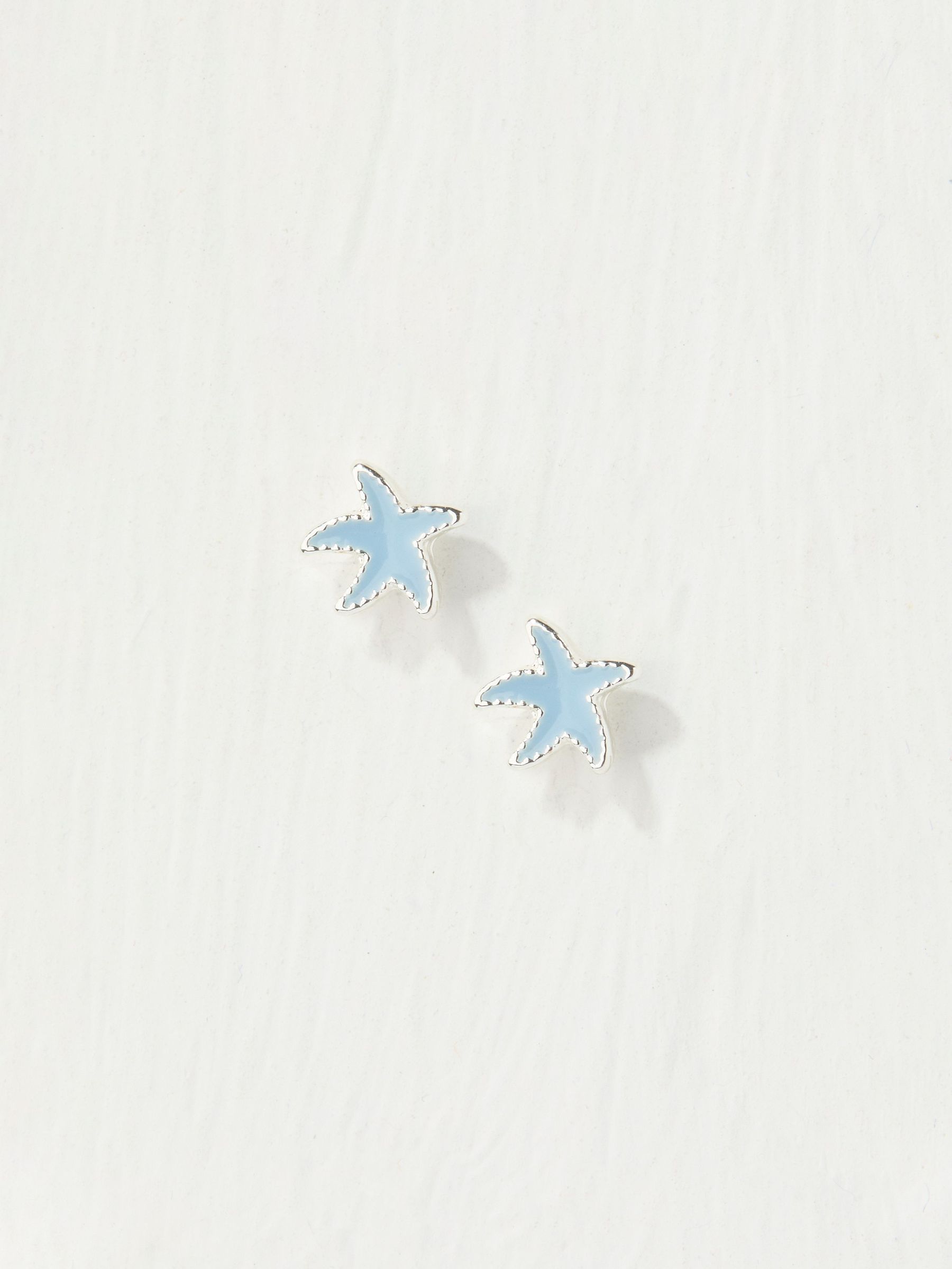 Blue Starfish Stud (AY8798) | £8.50