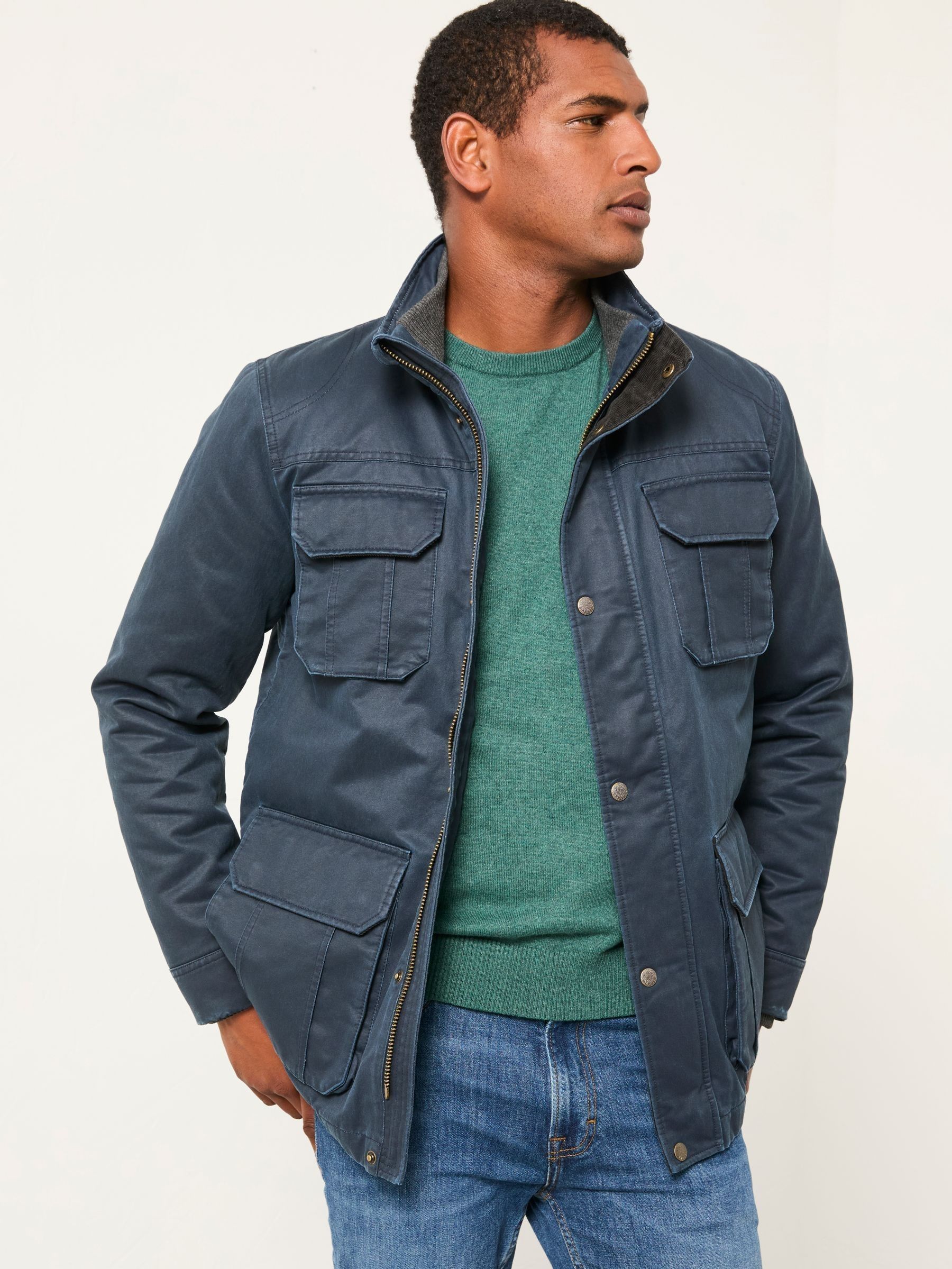 Broadsands Navy Jacket (AY9992) | £125