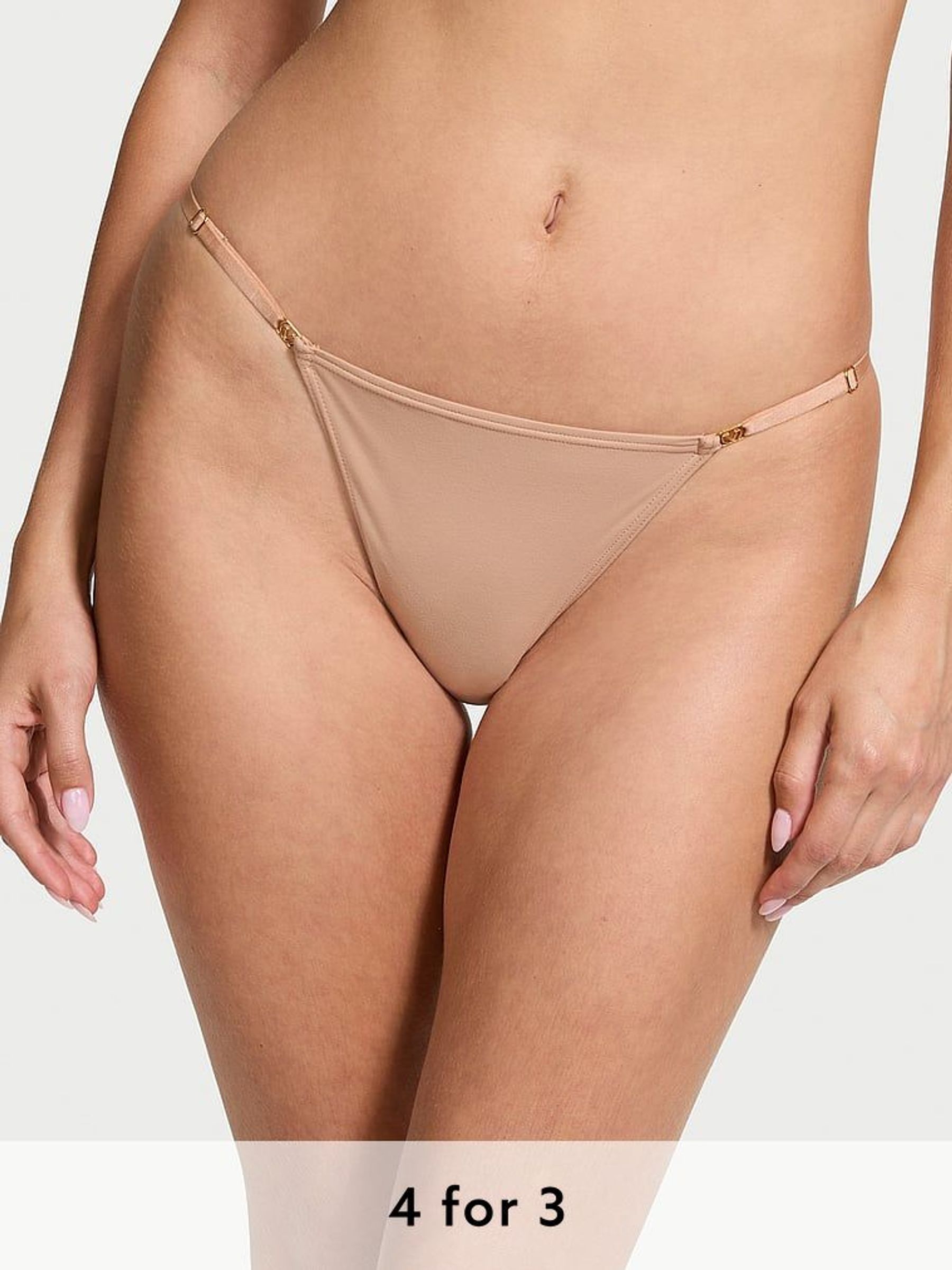 Praline Nude Bikini Knickers (B00581) | £14