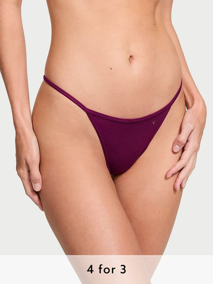 Plum Rouge Red Knickers (B00793) | £9