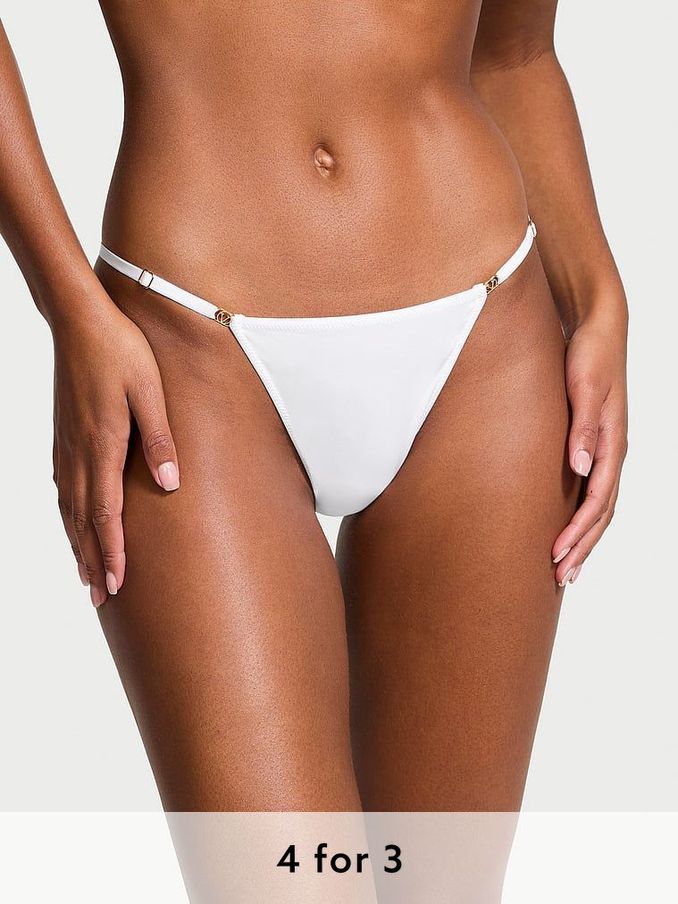 White Thong Knickers (B01845) | £14