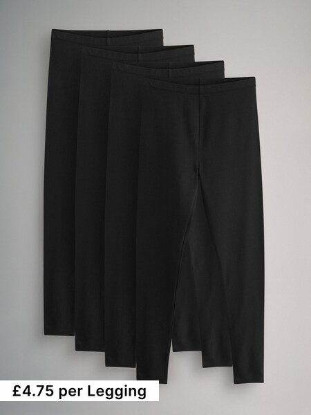 4 Pack Leggings (B02982) | £19.50