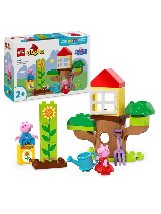 LEGO DUPLO Peppa Pig Garden and Tree House Toy (B04088) | £18