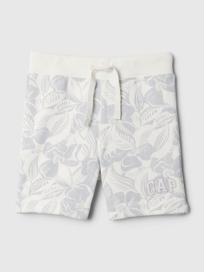 Grey Logo Pull On Baby Shorts (Newborn-5yrs) (B05271) | £5