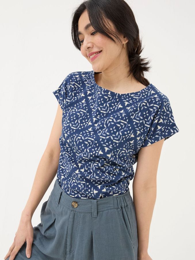 Ivy Blue Geo Marks T-Shirt (B07364) | £14