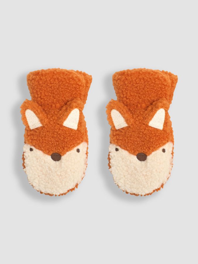 Rust Fox Borg Mittens (B10512) | £7