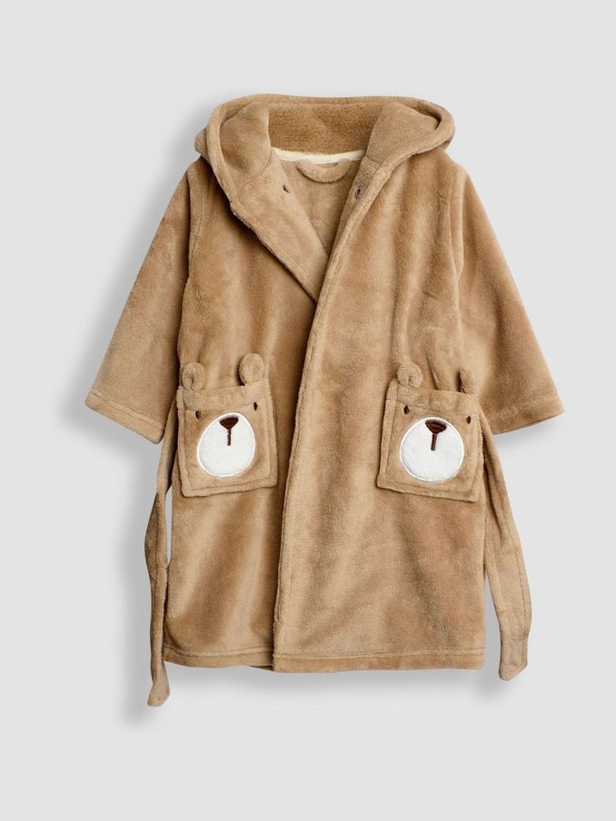 Brown Bear Dressing Gown (B10612) | £24