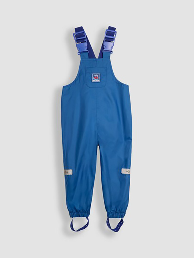 Cobalt Blue Pack-Away Waterproof Dungarees (B11537) | £32.50 - £34.50