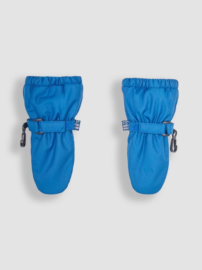 Cobalt Blue Fleece Lined Mittens (B11995) | £7