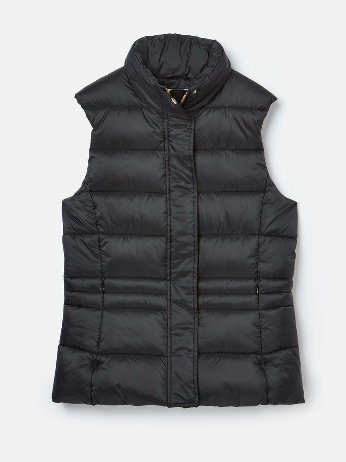 Black Showerproof Padded Gilet (B15911) | £29