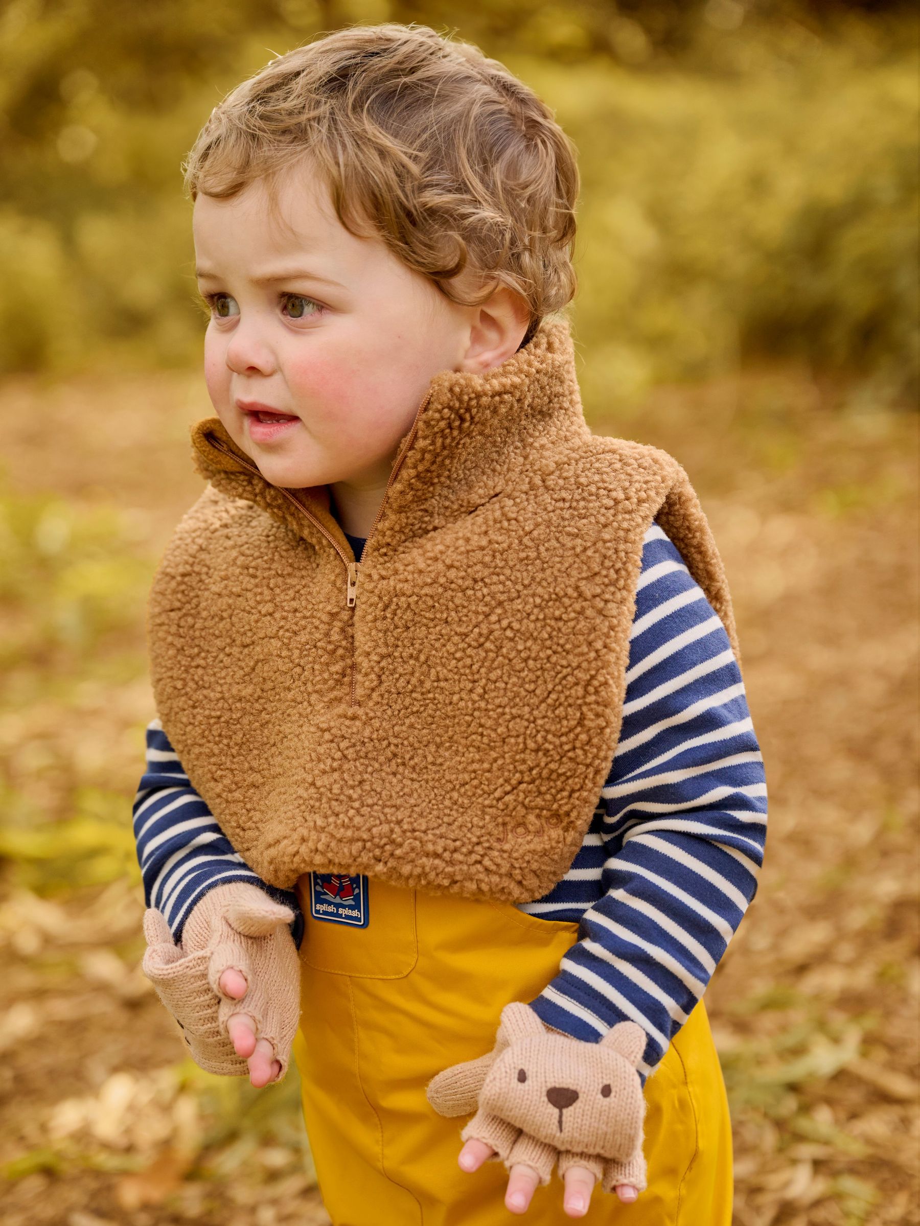 Brown Borg Zip Neck Cosy (B16577) | £6